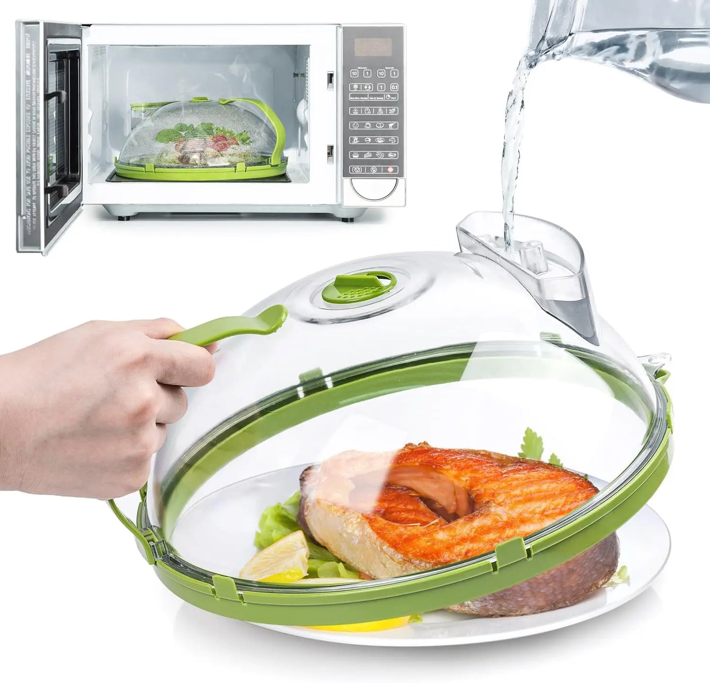 Microwave Steam Cover 